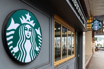 american multinational chain starbucks coffee store seen in