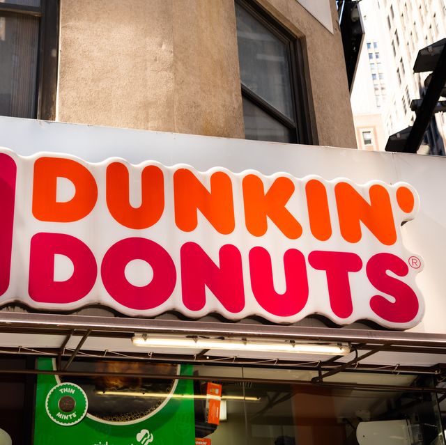 american multinational coffeehouse and donut company, dunkin