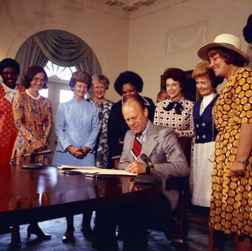 signing women's equality day legislation