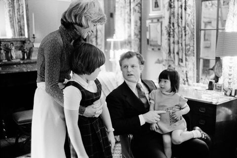 edward kennedy visit his sister's home