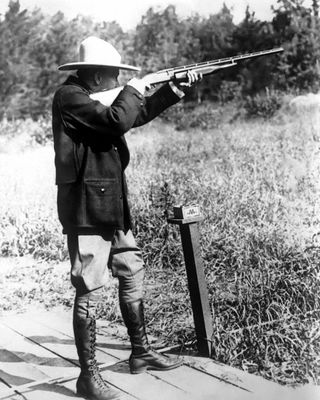 calvin coolidge skeet shooting