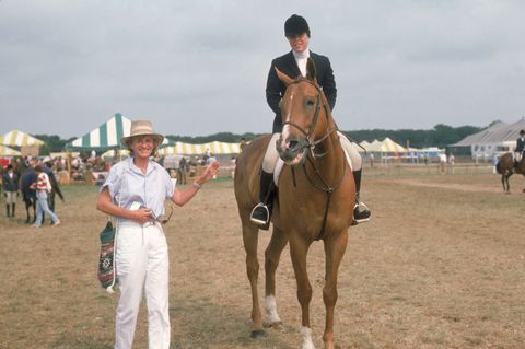 jean kennedy smith  daughter at horse show