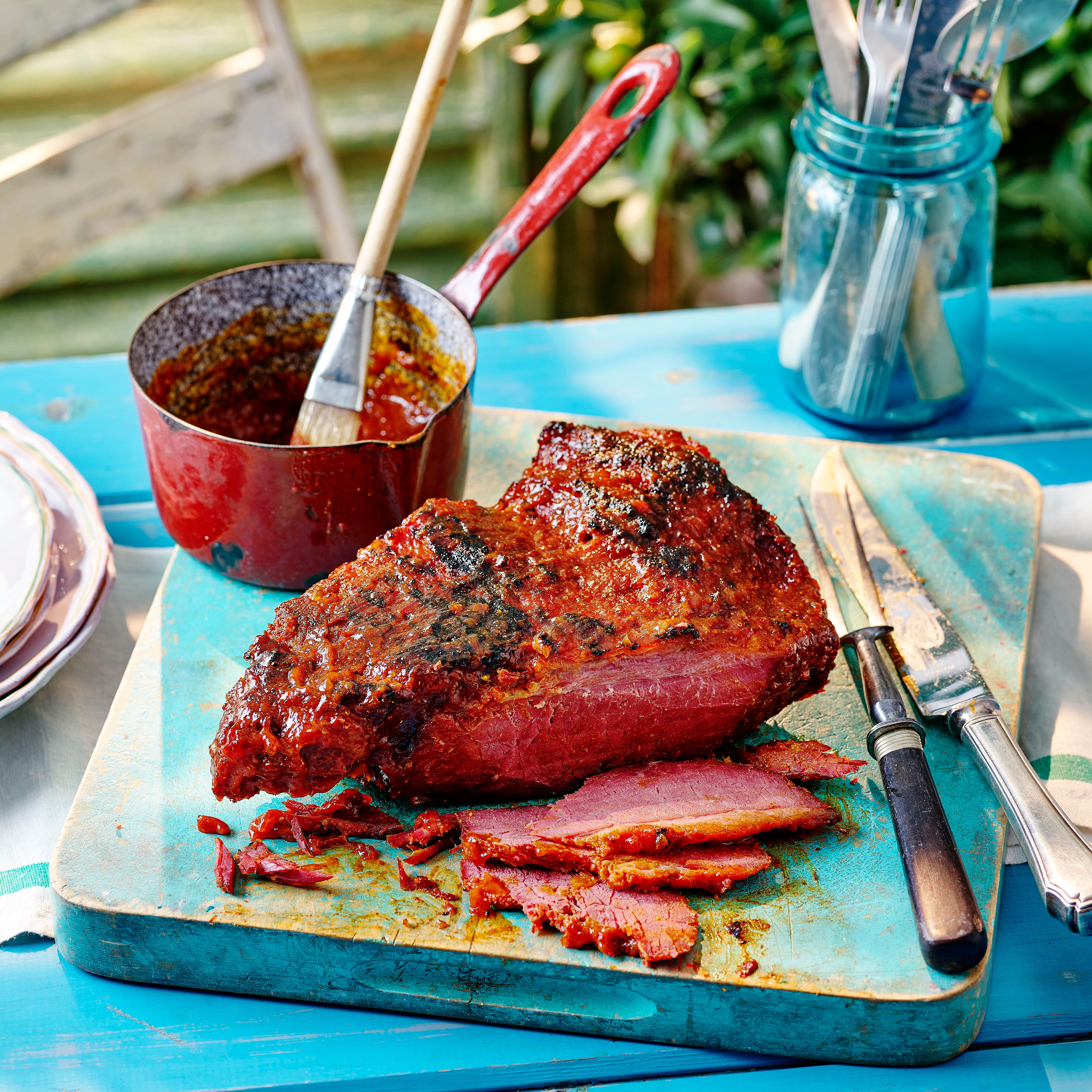 americanstyle smokey bbq brisket