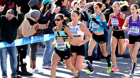 preview for Shalane Flanagan Leads Americans at 2018 NYC Marathon