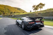 mercedes benz ama one nurburgring record
