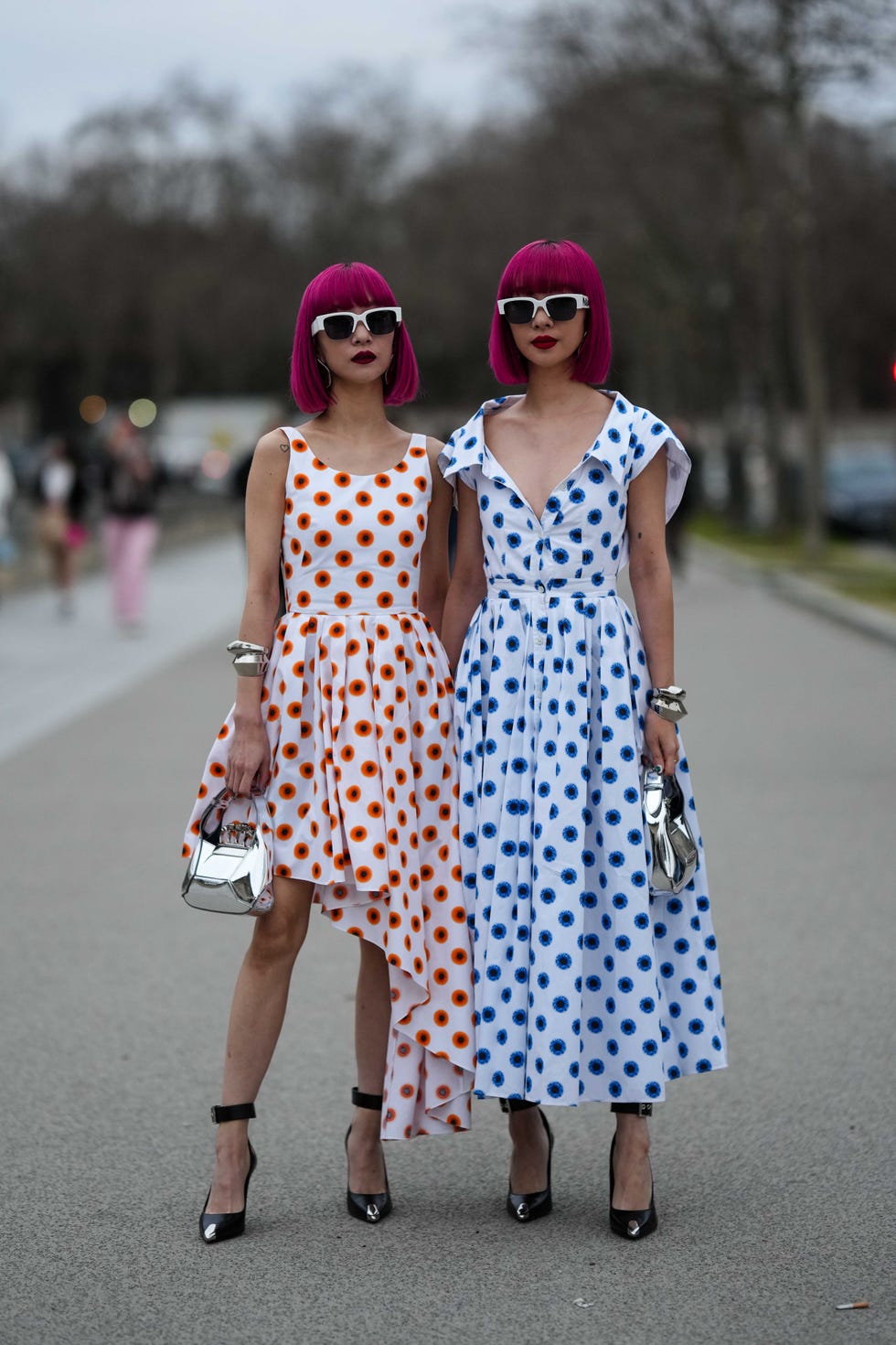 10 idee street style per indossare i pois