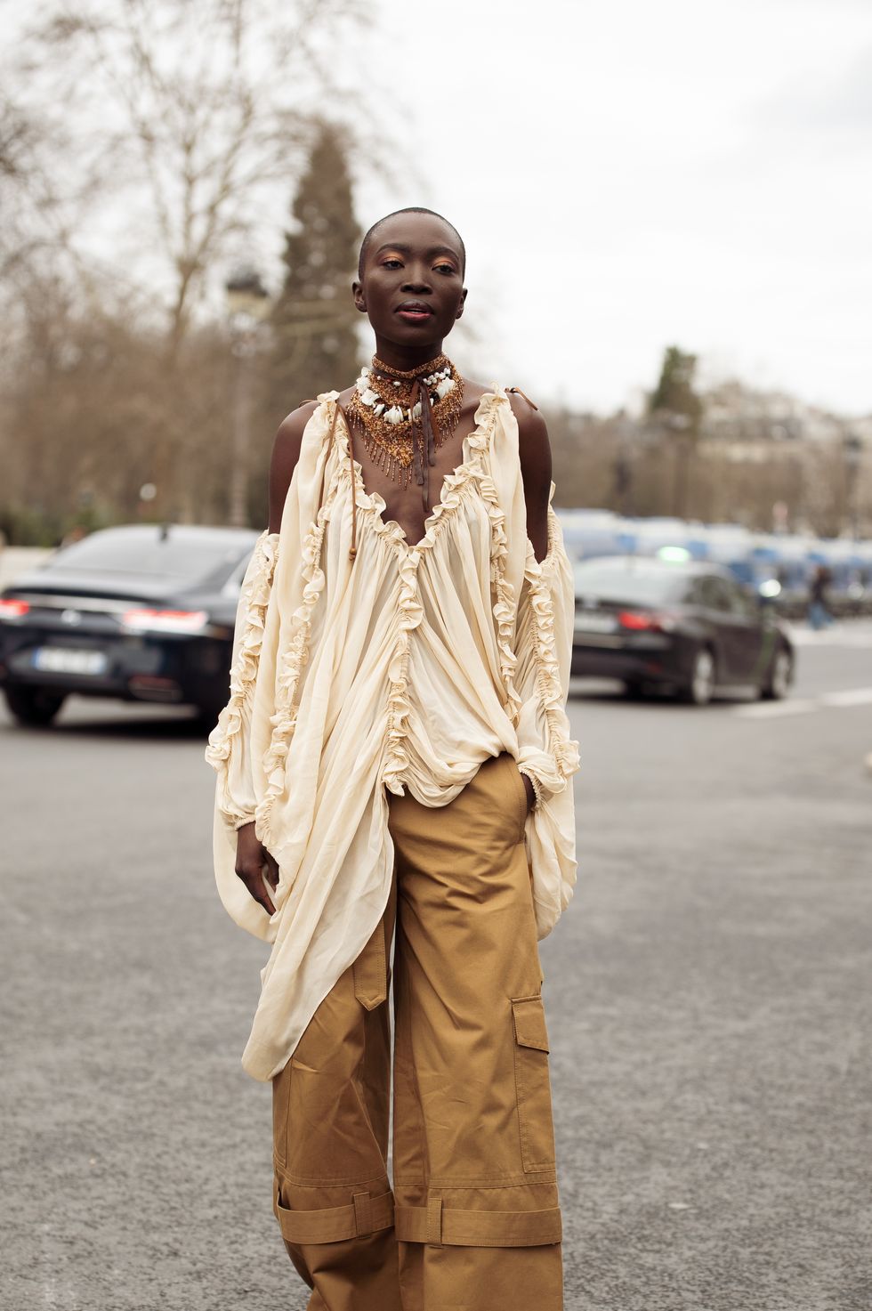 street style paris fashion week womenswear fall/winter 2025/2026 day eight