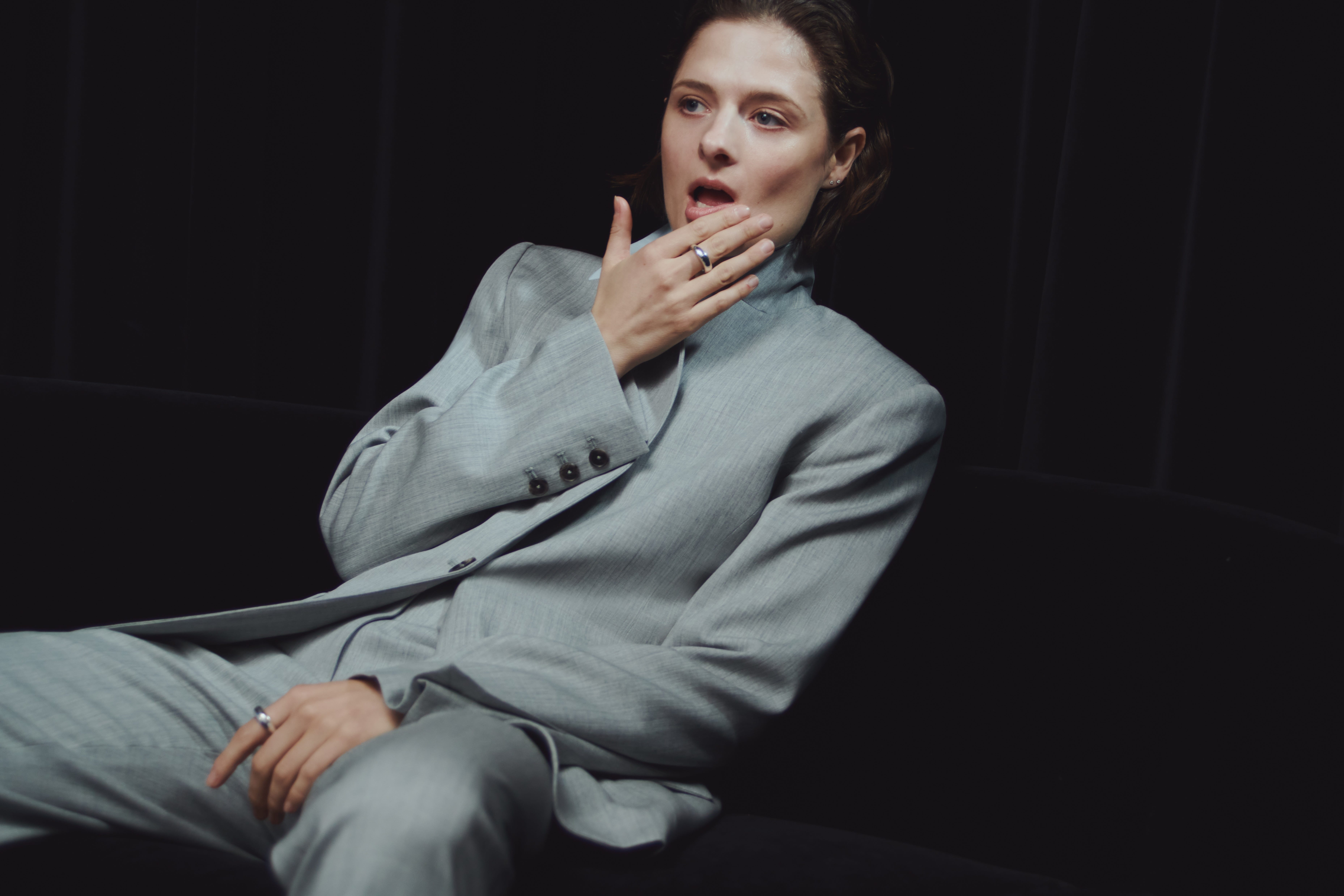 The actress talks stealing her sister's clothing, exploring her identity, and starring in the impossibly cool brand's latest campaign. 