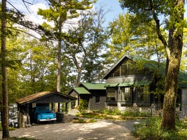 michigan lake house exterior