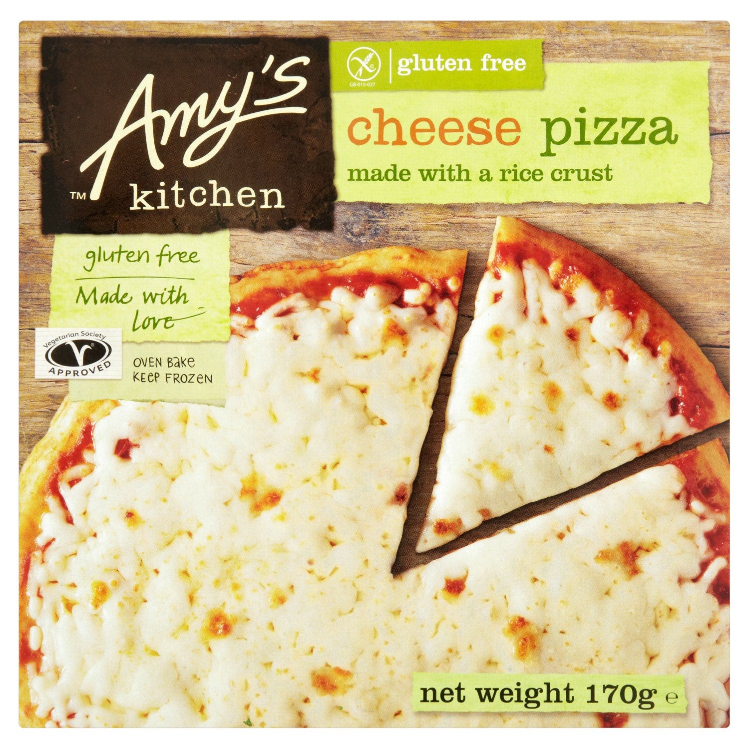 Amy's Kitchen gluten free pizza