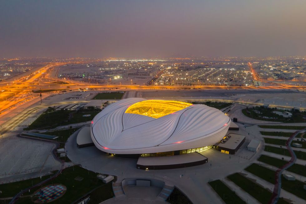 aerial views of fifa world cup qatar 2022 venues