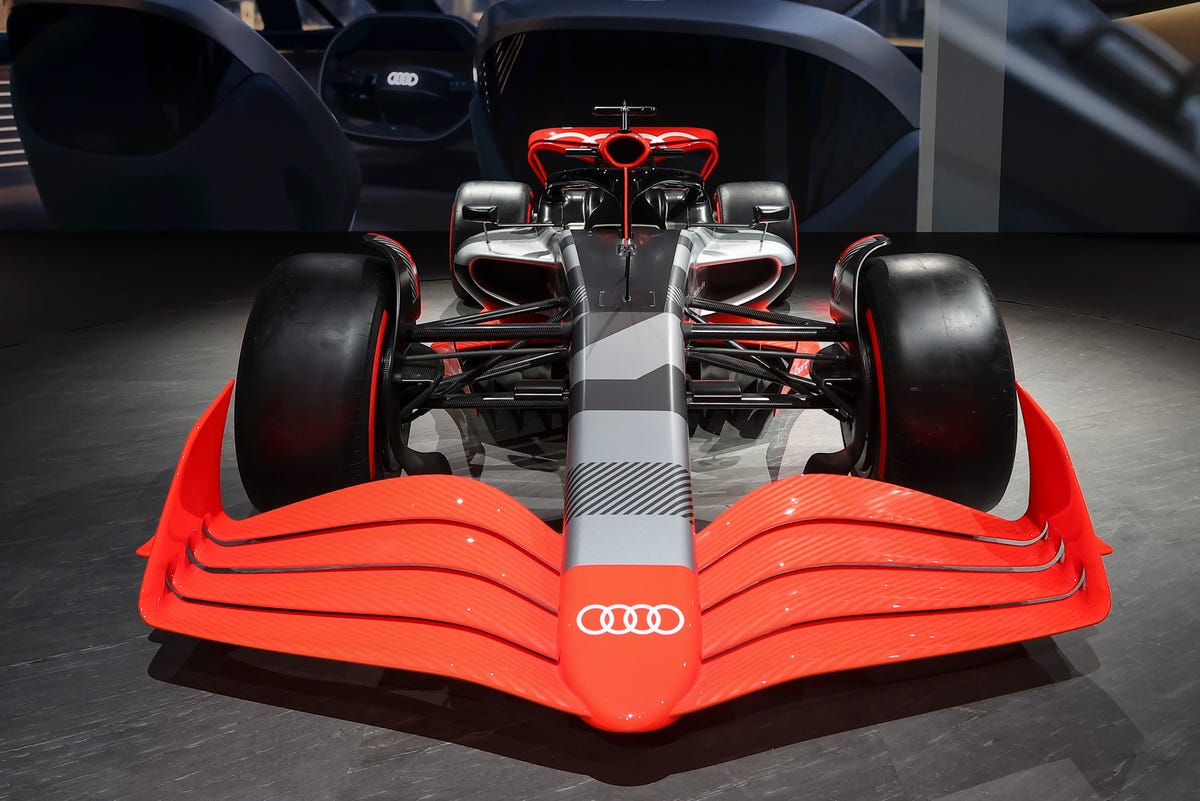 Audi F1 Racing Engine Conquering Race Distances on Test Bench