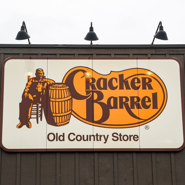 an exterior view of a cracker barrel old country store...