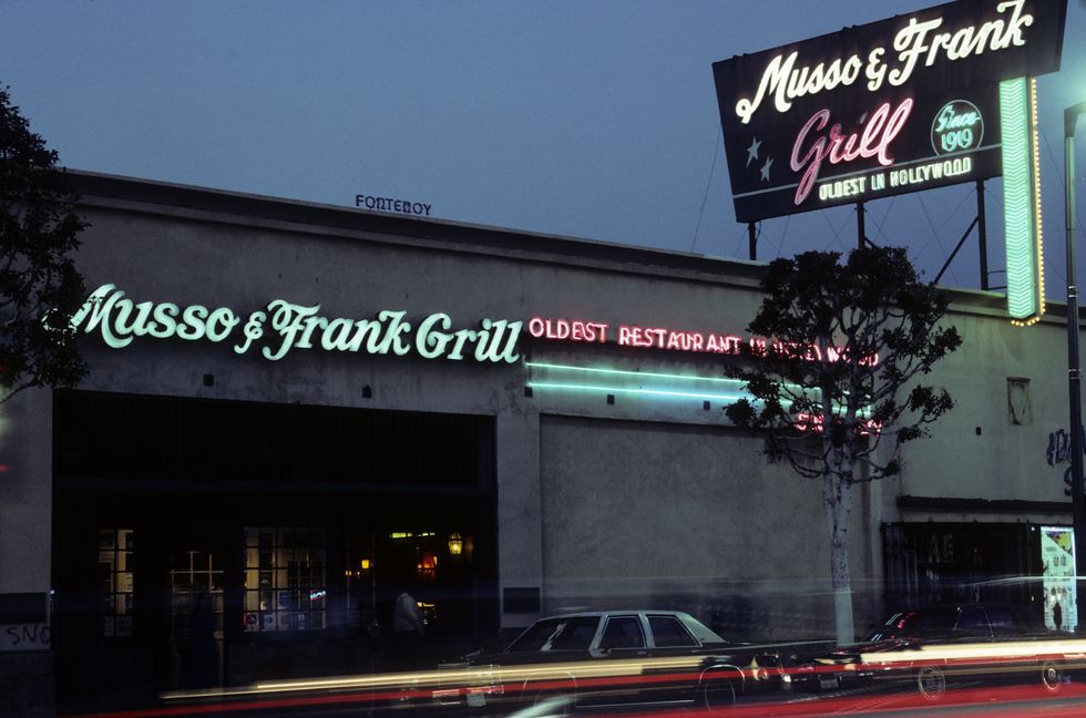 musso and frank grill exterior