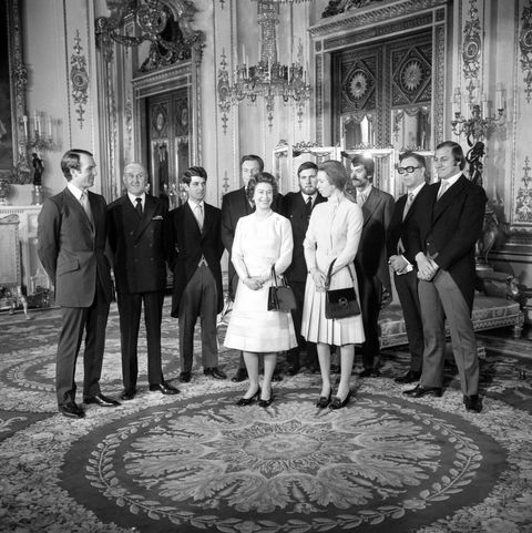 nvestiture - Princess Anne Kidnap Attempt Heroes - White Drawing Room, Buckingham Palace