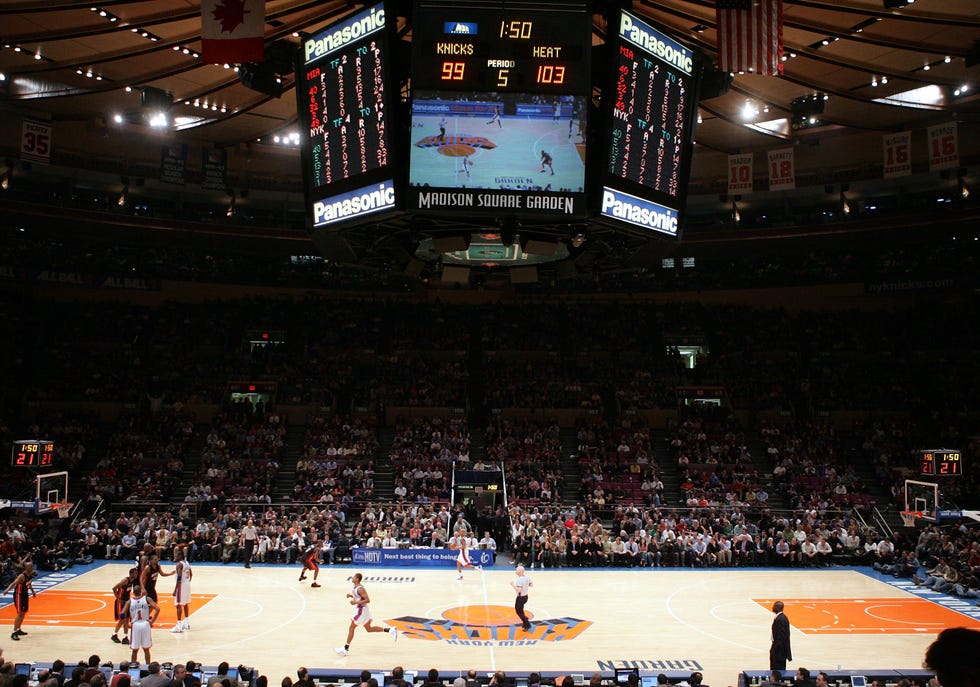 miami heat v new york knicks