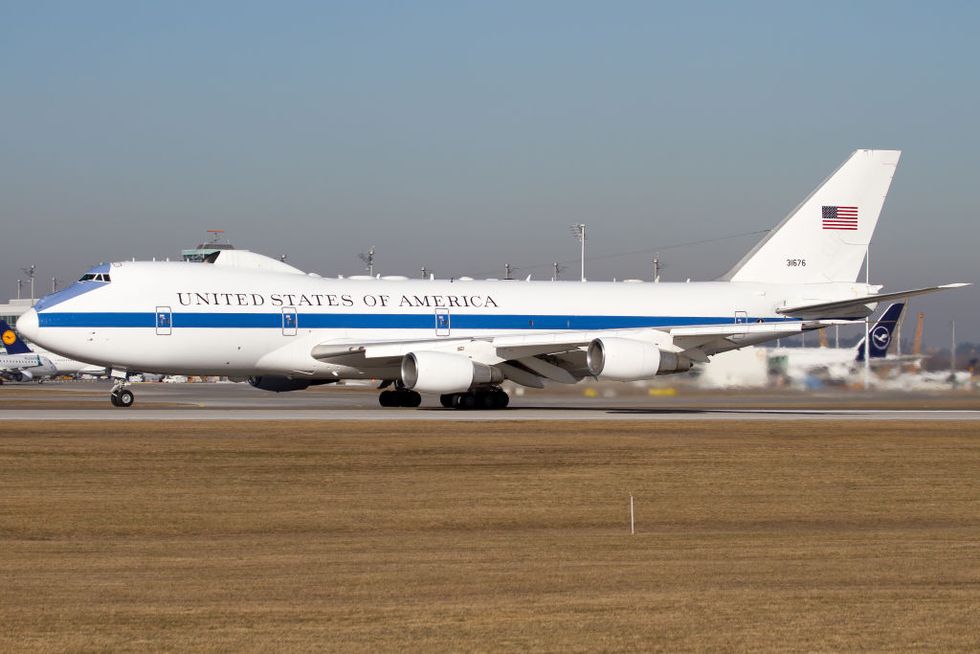 an united states us air force usaf boeing e4b