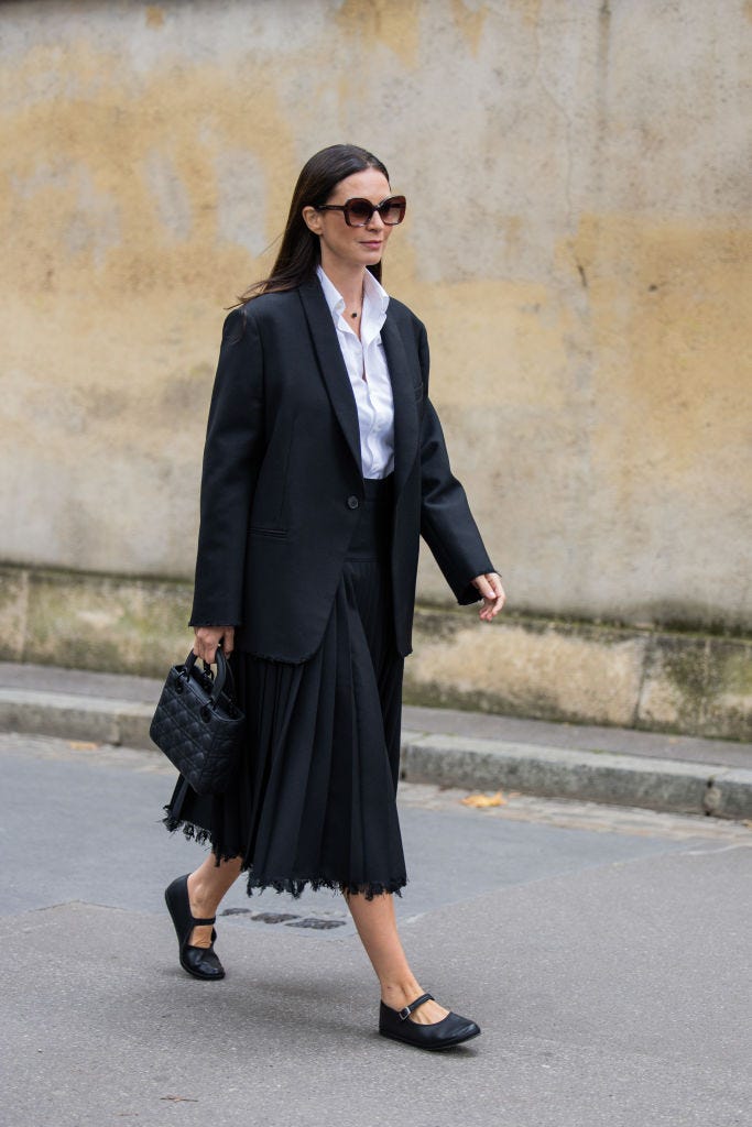 street style paris fashion week womenswear springsummer 2025 day two