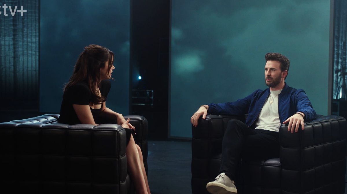 preview for GHOSTED - IN CONVERSATION WITH CHRIS EVANS & ANA DE ARMAS (Apple TV+)