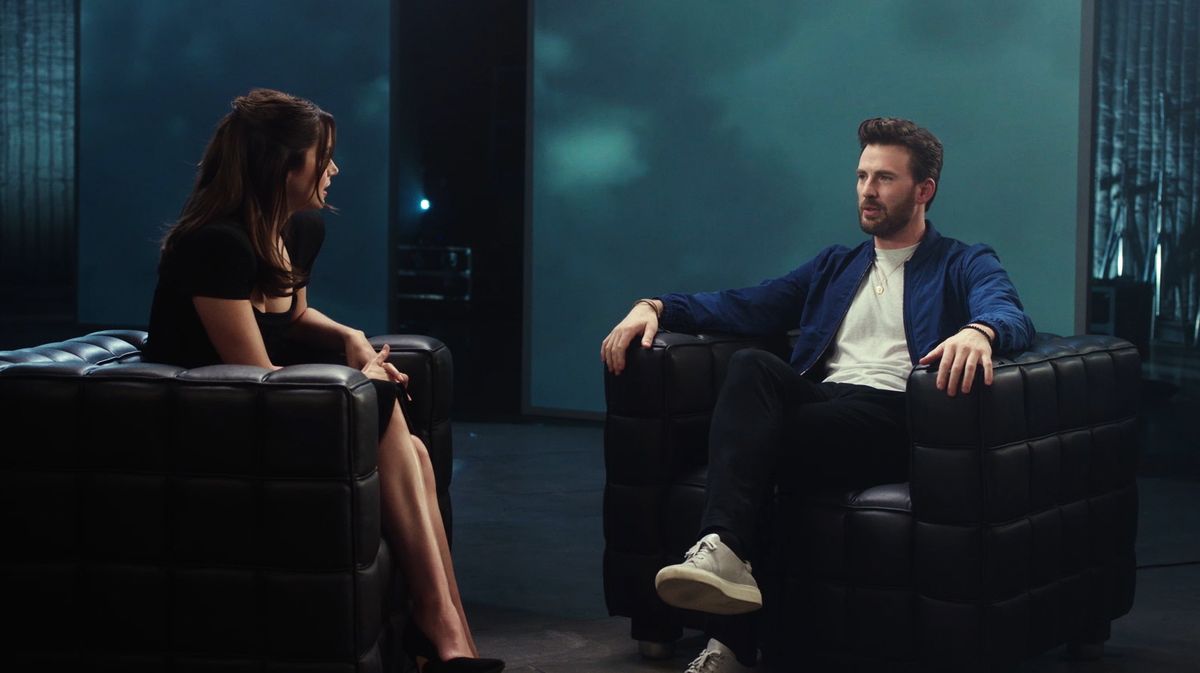 preview for GHOSTED - IN CONVERSATION WITH CHRIS EVANS & ANA DE ARMAS (Apple TV+)