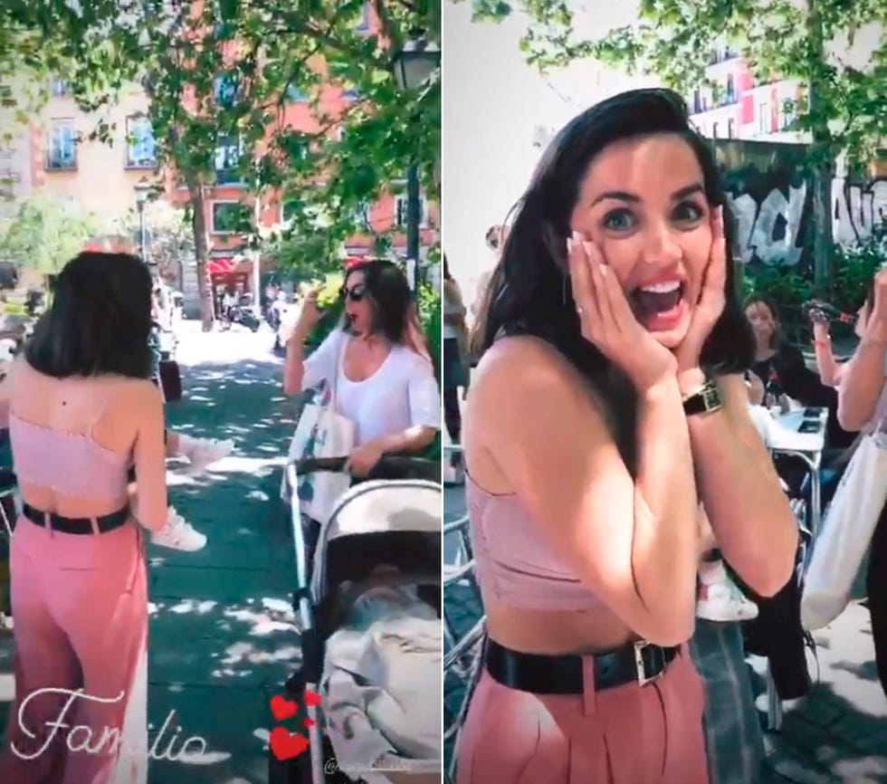 Ana de Armas y Elena Furiase se reencuentran en Madrid.