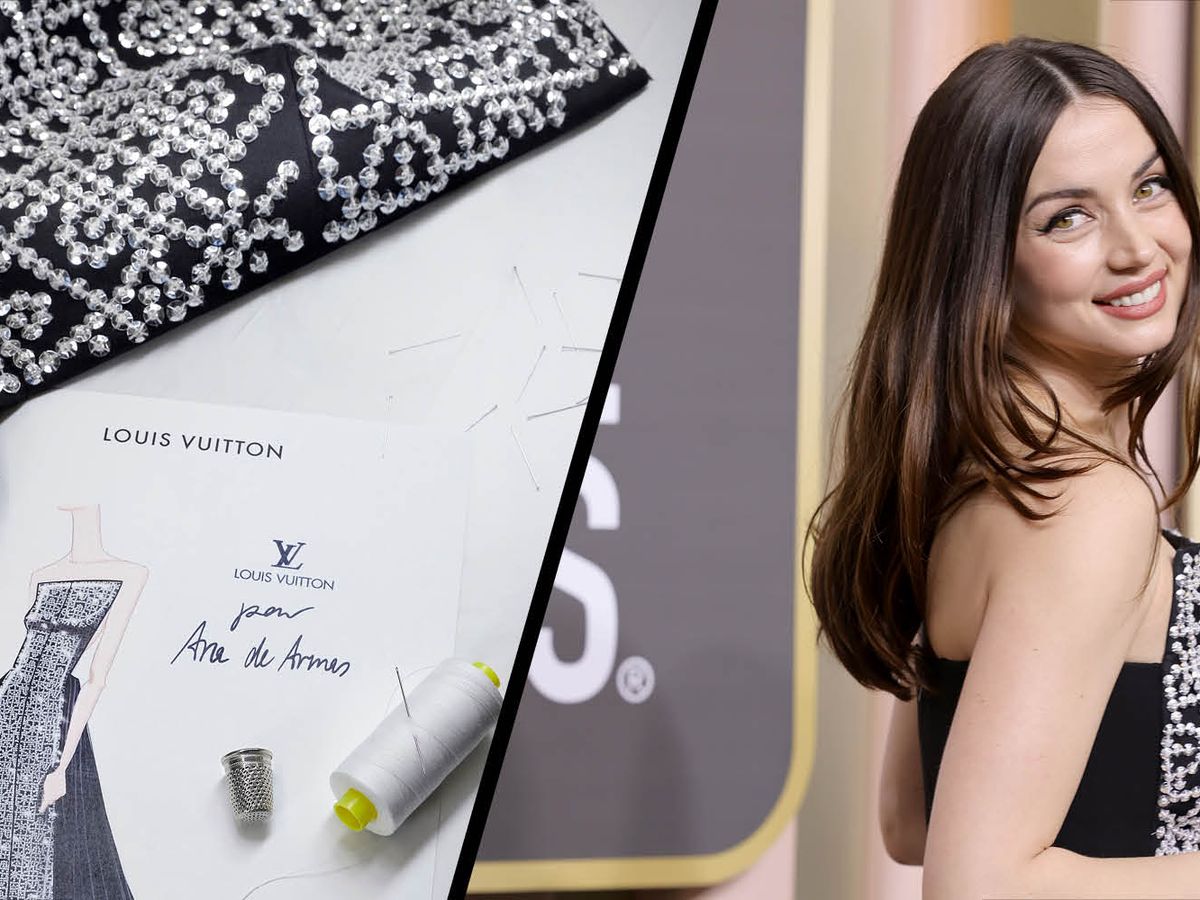Ana de Armas in custom Louis Vuitton - Vanity Fair Oscar - 4