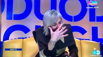 ana maría aldon sufre un ataque de ansiedad