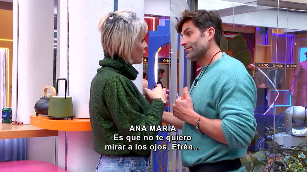 ana maria aldon y efren reyero tontean en gh duo 2