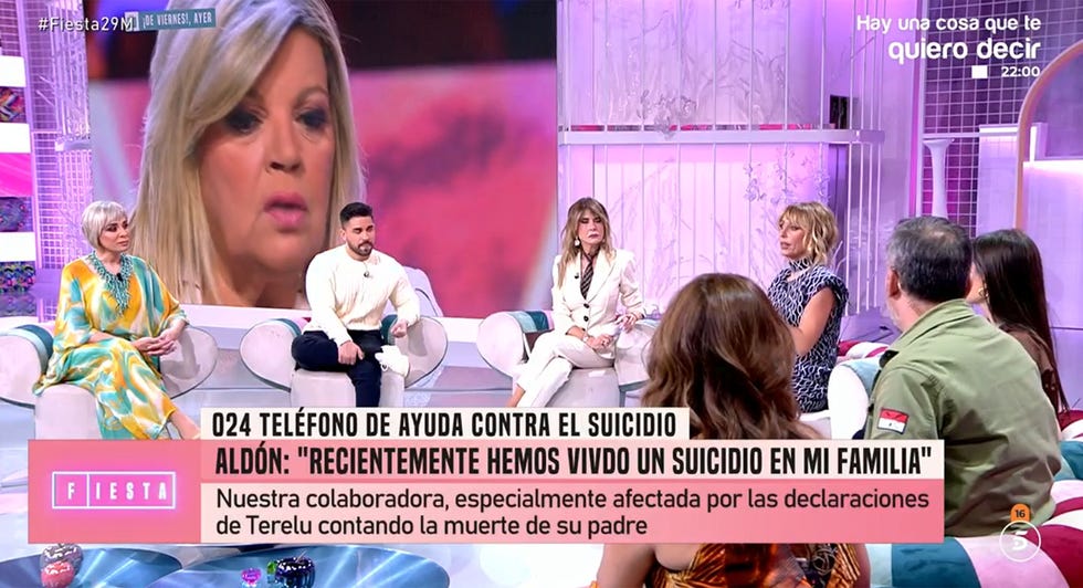 la ex de ortega cano en el plato de telecinco
