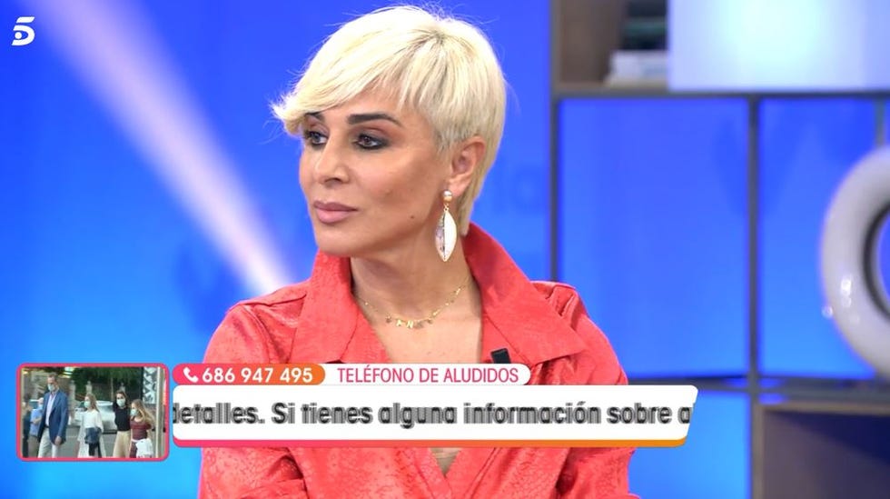 ortega cano entra en directo en pesadilla en el paraíso para hablar con gloria camila