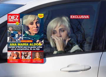 en la portada de diez minutos, la ex de ortega cano destrozada por no poder celebrar el cumpleaños de su hijo
