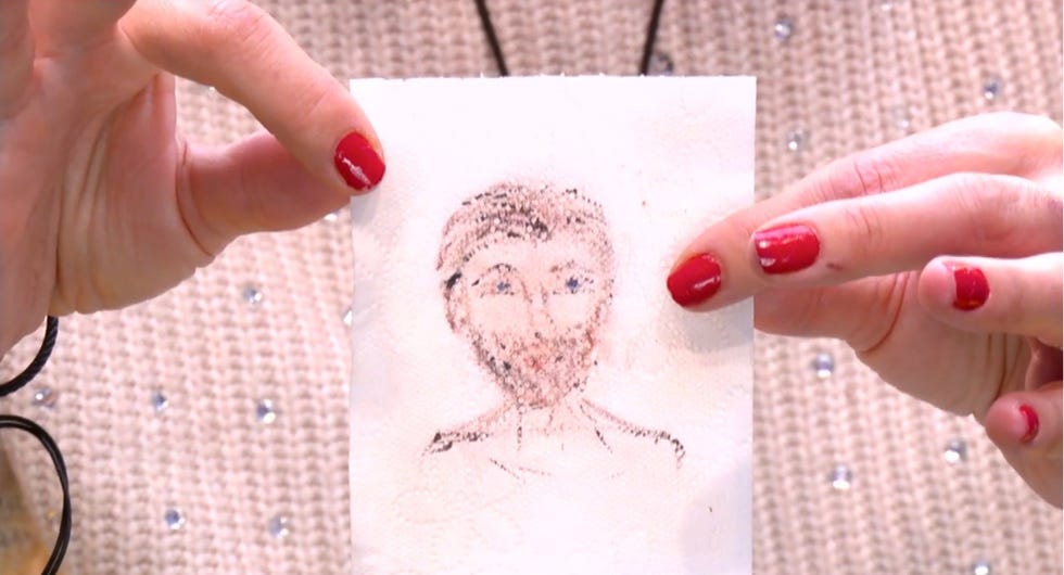 ﻿el retrato de eladio realizado por ana maria aldon en gh duo 2