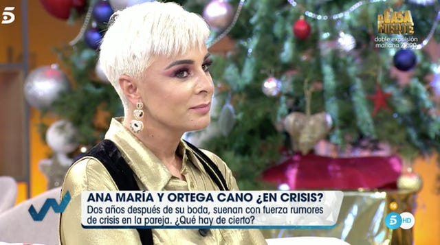 ana maría aldón confiesa que tuvieron un susto con ortega cano por su salud