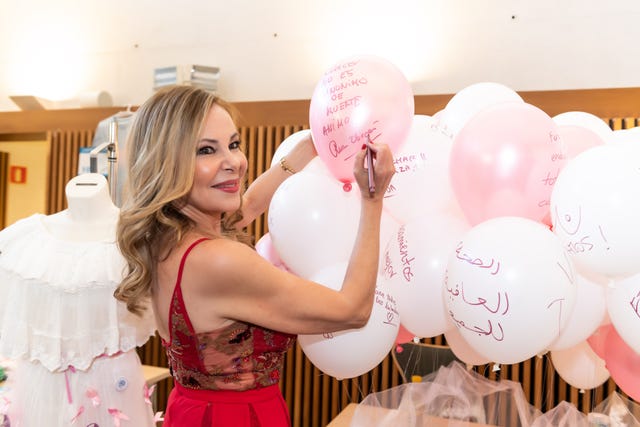 Ana Obregón en Contra el cáncer nos mojamos todos
