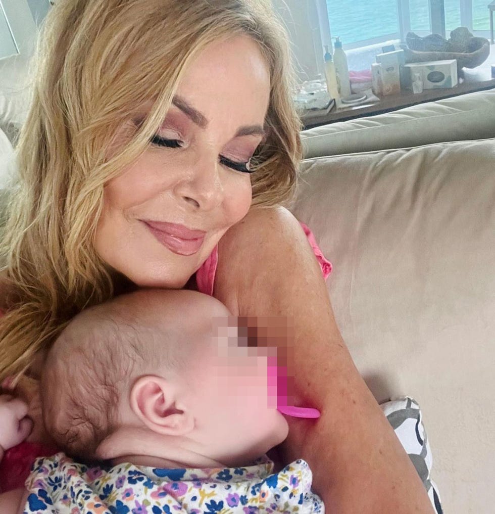 ana obregón con su nieta, ana sandra