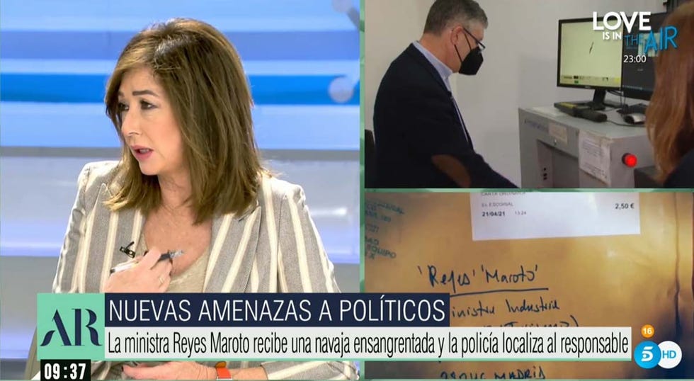 ana rosa quintana amenazas