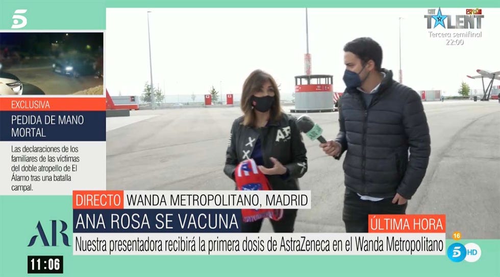 ana rosa bufanda futbol