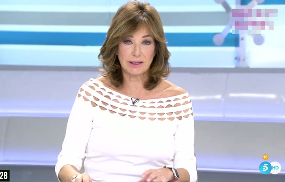 ana rosa quintana, 'regañina' en directo por uno de sus reportajes en la isla de la palma