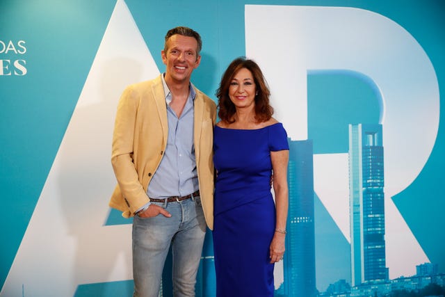 Ana Rosa Quintana y Joaquín Prat