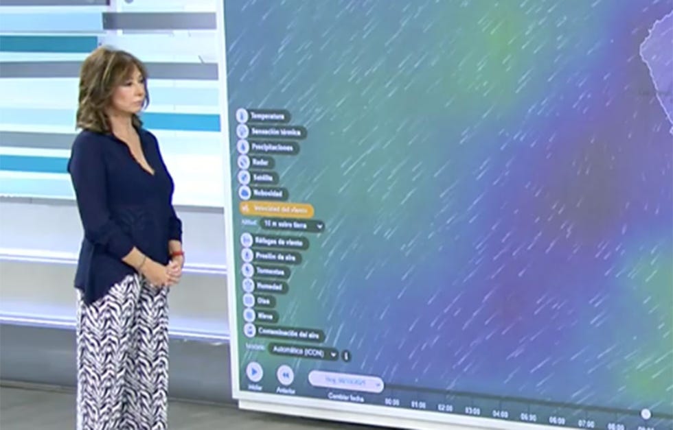 ana rosa quintana, look transparencias