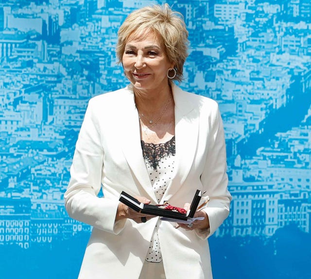 ana rosa, medalla de honor de madrid