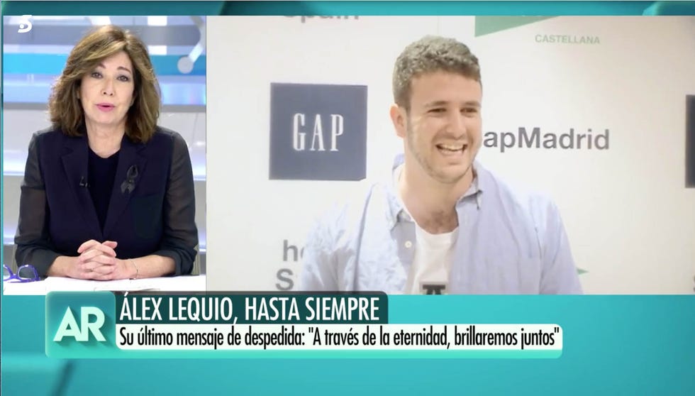 ana rosa quitana se emociona al despedir a aless lequio