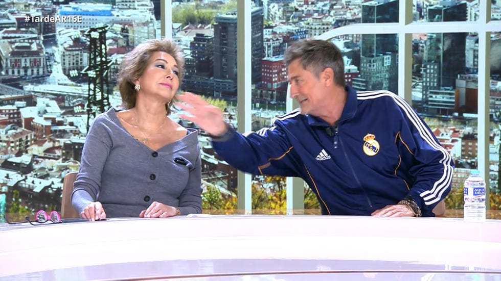 ana rosa quintana y antonio hidalgo en el plato de tardear