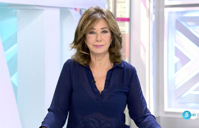 ana rosa quintana y su look más atrevido con una blusa transparente