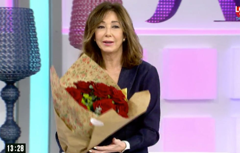 ana rosa quintana saca los colores a sonsoles Ónega en directo