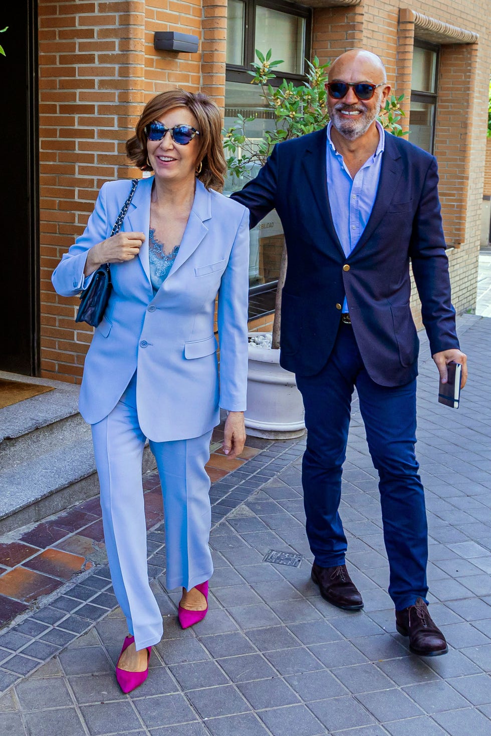 ana rosa quintana con su marido,  juan muñoz
