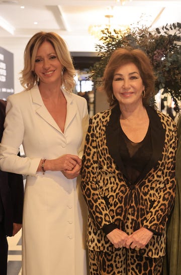 ana rosa quintana y susana griso en un photocall relacionado con mujeres influyentes
