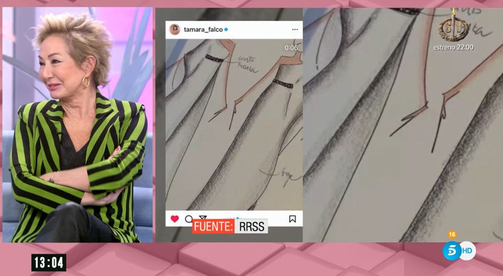 la presentadora en 'el programa de ana rosa'