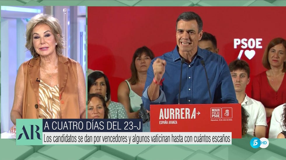 ana rosa quintana en el programa de ana rosa