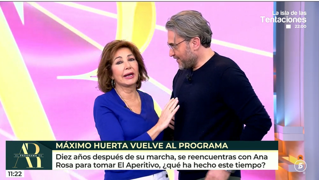 ana rosa quintana y maximo huerta